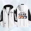 YB1 Jujutsu Kaisen Itadori Yuji Fushiguro Megumi anime Dây Kéo Áo Khoác Áo Khoác Unisex Top BY1
