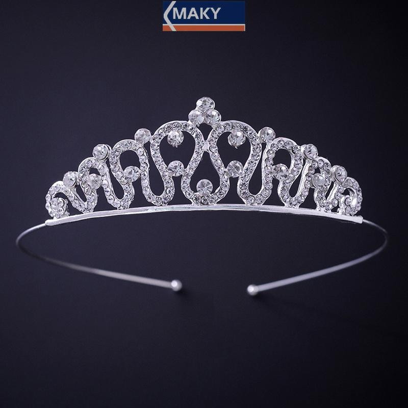 Onetimingcool Nữ Mới Gió Ngọt Ngào Công Chúa Tiara Tiệc Sinh Nhật Vương Miện Cho Đảng Trang Trí Vương Miện VN