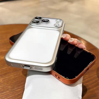 [JLK] Ốp Điện Thoại Mờ Trong Suốt Mờ Chính Hãng Sang Trọng Cho iPhone 17Pro 17 Pro Max Bảo Vệ Ống Kính Khung Màu Trơn Chống Sốc