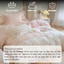 Bộ Chăn Ga Gối 4 Món Memminbedding Luxury Nỉ Nhung Sữa Thêu Nổi Êm Ái, Mượt Mà Mang Lại Sự Ấm Áp - L41661