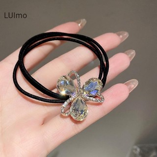LUImo Dây Buộc Tóc Phong Cách Hàn Quốc cho Bé Gái, Hợp Kim Co Dãn, Họa Tiết Sáng Hoa