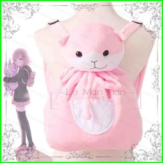 Danganronpa Kích Hoạt Happy Havoc Cat Ba Lô Nanami ChiaKi Cosplay Trường Túi Xách Vải Đeo Vai Thời Trang Túi Thường Ngày