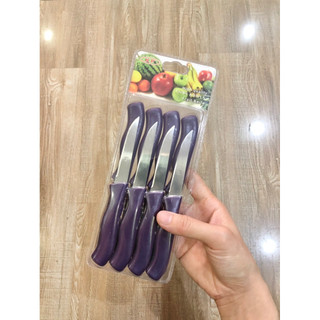 chuyên sỉ - Set 6 - 12 Dao Gọt Trái Cây, Tỉa Rau Củ - Siêu Bén, Gọn Nhẹ, Tiện Dụng