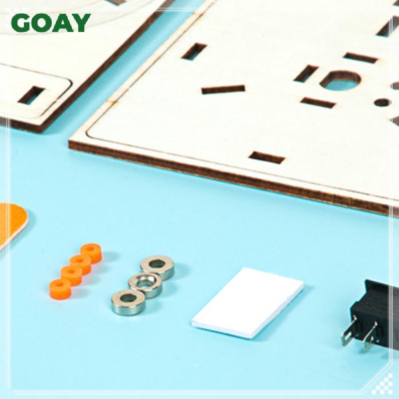 GOAY 1 Bộ Đồ Chơi Khoa Học Điện DIY Nước Lốc Xoáy Máy Làm Câu Đố Bằng Gỗ Mới Lạ Khoa Học Thí Nghiệm Dự Án Quà Tặng Cho Trẻ Em VN