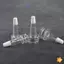 10 Cái / lô Chai Mini Có Thể Đổ Lại Mẫu Chai Trống Có Nắp, et Head Chai Đổ Bột Trong Suốt Dụng Cụ Chăm Sóc Da Mới