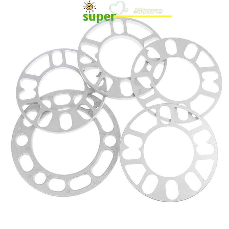 AN.MART 3 / 5 / 6 / 8 / 10mm Hợp Kim Nhôm Bánh Xe Ô Tô Miếng Đệm Adapter Shims Tấm Phụ Kiện Ô Tô VN