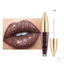 Lấp Lánh Sequins Liquid Lipstick Lâu Dài Matte Pearl Lip Gloss Trang Điểm Sắc Tố Cao
