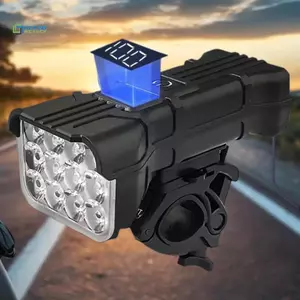 Đèn Xe Đạp Với 140 DB HornTYPE-C Đèn Chết Xe Đạp Leo Núi Có Thể Sạc Lại 12 Đèn LED An Toàn Cho Xe Đạp Đi Đêm mới