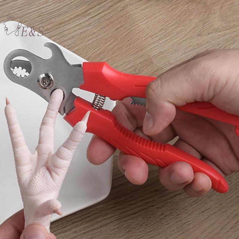 Strongaroetrtomj Máy cắt đuôi ốc sên có dụng cụ mở nắp chai Kìm kéo ốc sên chuyên nghiệp Không trượt trường Kéo ốc sên Dụng cụ hải sản VN