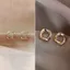 S925 Bạc Kim Sang Trọng Zircon Bông Tai Cỏ Bốn Lá Nữ Niche Thiết Kế Cao Cấp Thanh Lịch Bông Tai 6.16