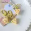 AqToCna Dễ Thương Phô Mai Móc Chìa Khóa Custard Phô Mai Blo Trang Sức Mặt Dây Chuyền Sinh Viên Cô Gái Trái Tim Ngọt Ngào Mô Phỏng Mặt Dây Chuyền AqToCna