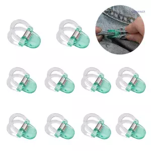 SUIT 10 Cái Acrylic Quần Điều Chỉnh Chiều Dài Kẹp Quần Vô Hình Quần Ngắn Kẹp
