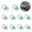 SUIT 10 Cái Acrylic Quần Điều Chỉnh Chiều Dài Kẹp Quần Vô Hình Quần Ngắn Kẹp