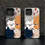 Ốp Lưng iPhone Họa Tiết Mèo Dễ Thương IMD Thích Hợp Cho iPhone 17 16 15 14 13 12 11 Pro Max Plus X Xr Xs Max 7 8 Plus