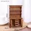 SSVN 1 / 12 Nhà búp bê Nội thất thu nhỏ Kệ sách đa chức năng để giả vờ chơi đồ chơi.