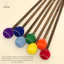 Chày luân xa Nepal đánh gong và chuông loại len 50 cm x 4.5 cm - CXNP467