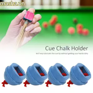 4 Giá đỡ phấn Cue, Chống trượt có dây Giá đỡ phấn bể bơi, Phụ kiện bi-a Cao su chống mất Dây phấn sắp xếp bàn bể bơi