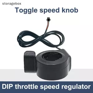 1 Phụ kiện xe tay ga Xe đạp điện Bộ điều chỉnh tốc độ bướm ga Điều khiển tốc độ không màn hình Bộ tăng tốc bướm ga ngón tay cái Đẹp