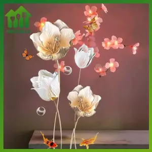 SWEET Hoa Đẹp Treo Tường Stier Cho Phòng Khách Baground Trang Trí Tự Dính Trang Trí Nhà n
