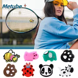METUBE 1 Chiếc Giảm Chấn Rung Silicon Bền Đẹp Đáng Yêu Vợt Tennis
