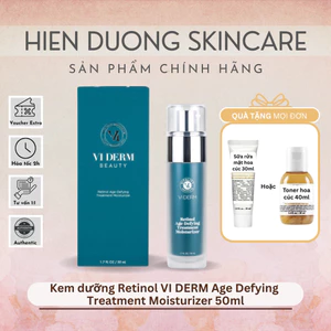 Kem dưỡng Retinol VI DERM Age Defying Treatment Moisturizer 50ml | Re Viderm chống lão hoá,căng bóng