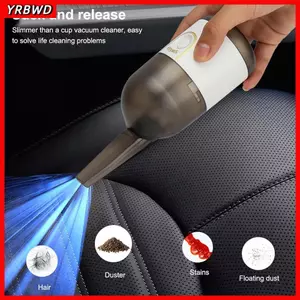 Máy hút bụi để bàn YRBWD, Máy hút bụi ô tô không dây có thể sạc lại, Dụng cụ làm sạch di động Bàn chải bàn phím cầm tay tại nhà