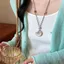 Vòng cổ sao biển IFANSIN, Vòng cổ đính cườm vỏ Bohemian, Vỏ sao biển màu vàng thời trang Dây sáp Chuỗi xương đòn Đi biển Kỳ nghỉ
