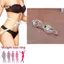 LUImo Bông tai giảm cân Bông tai Cubic Zirconia Kích thích huyệt Đốt cháy mỡ SBS