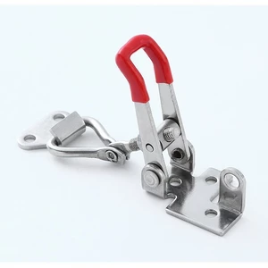 Thép không gỉ Có Thể Điều Chỉnh Khóa Thiết Bị Cơ Khí Cố Định Nhanh Hộp Vận Chuyển Khóa Ngoài Trời Chống Trộm Khóa Kẹp IXLY