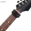 Guansfs Phụ kiện ghi-ta Bass 19cm và Bộ giảm âm với Bàn phím rộng hơn cho 7 dây hoặc bass (Đen)
