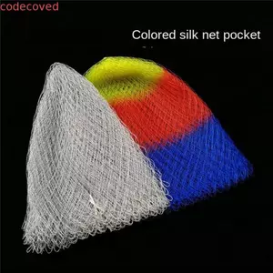 Lưới câu cá COCODECOVED, Lưới lưới câu cá có thể gập lại đường kính lỗ nhỏ, Lưới hình thoi màu đen Lưới cá di động có mật độ khác nhau Câu cá bay