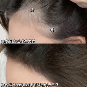 Hair Contouring Shadow Powder Retouching Forehead Hairline Thay thế vẻ đẹp Người mới biết Mỹ phẩm thân thiện 6.23 9CW0