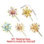 Đèn lồng xoay phát sáng DONOVANQQ, Đèn lồng thỏ cối xay gió chưa hoàn thiện cầm tay, Gậy Twister sáng tạo Phim hoạt hình đầy màu sắc Đèn lồng lễ hội trung thu Lễ hội mùa xuân