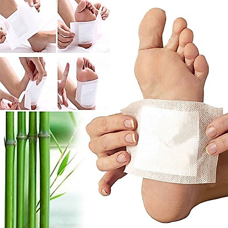 Set 10 Miếng Dán Lòng Bàn Chân Giúp Giảm Căng Thẳng