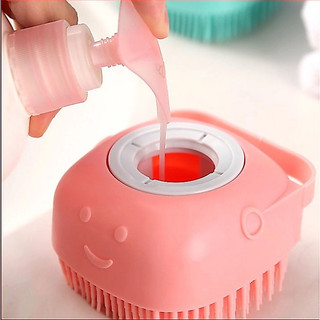 -Bông tắm silicone tạo bọt mềm mịn an toàn cho cả người lớn và em bé