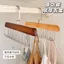 Hàng sẵn có Móc treo Đồ gia dụng bằng gỗ Đồ lót đa chức năng Áo lưu trữ Móc ký túc xá Đa móc gỗ nguyên khối Phong cách sóng