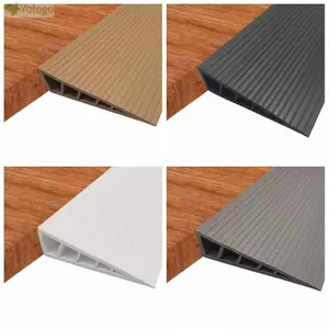 YOLOGO Rise Threshold Ramps, Thảm sang Ngói Dải chuyển tiếp sàn tự dính, Xe đạp đa năng PVC 60cm Xe lăn Ramps Doorways