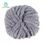 Chunky Len Sợi Đan Tay Siêu Lớn Polyester Nhẹ Có Thể Giặt DIY Thủ Công Chăn Mềm Móc Gối Thảm Thích Hợp Cho Quà Tặng Sử Dụng Tại Nhà