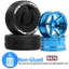 4 68mm 12mm Hex Kim Loại TE37 Vành Bánh Xe Lốp Cho Tamiya TT01 TT02 TT02B TA06 XV01 XV02 PTG-2 1 / 10 RC Racing Xe Nâng Cấp Phần