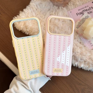 Ins Style Star Stripes Thích Hợp Cho Apple 17 Vỏ Điện Thoại iphone16pro Chống Sốc 15 Tươi Đơn Giản 14 Mềm 13