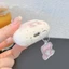 Vỏ Tai Nghe Có Mặt Dây Chuyền Chống Mất Cho Airpods 4 Pro 3 2 Đáng Yêu Nữ Tính Ngọt Ngào Nơ Gấu Họa Tiết Hoạt Hình TPU Mềm Chống Sốc Tai Nghe Không Dây Vỏ Bảo Vệ Vỏ Di Động