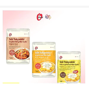 Combo 3 gói sốt tokbokki / tokpokki Hàn Quốc O'Food 120g