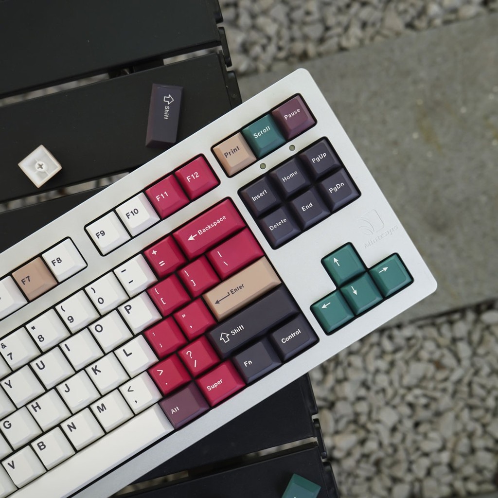 [HỎA TỐC HN - HCM] Bộ nút bàn phím cơ | Keycap Mintcaps Cherry Mixed Light R2 PBT Dyesub - Base | BigBuy360 - bigbuy360.vn