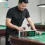 Bộ giữ điểm bi-a kỹ thuật số có thể sạc lại Bảng điểm LED có khả năng hiển thị cao di động cho câu lạc bộ và địa điểm trò chơi tại nhà