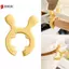 1 Thìa Silicon Ra Thìa Giá Đỡ Tai Hươu Chống Rỉ Tràn Nồi Kẹp Thìa Giá Đỡ Tiện Ích Nhà Bếp VN
