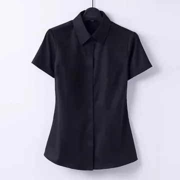 Áo Sơ Mi Trắng Nữ Tay Ngắn Xuân Hè Quần Áo Công Sở Tay Ngắn Quần Áo Công Sở Quần Áo Công Sở Quần Áo Công Sở Phiên Bản Hàn Quốc Áo Sơ Mi Quần Áo Nữ Chuyên Nghiệp ol