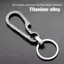ECK Titan Bules Dụng cụ ngoài trời Hợp kim Titan Móc khóa Tiranium Bule Móc chìa khóa Phụ kiện ô tô Móc khóa Mặt dây chuyền Quà tặng cho người đàn ông HOT