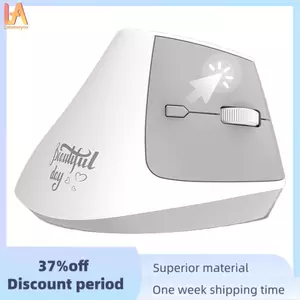 Chuột I300 Chế Độ Kép Không Dây BT 2.4G Thiết Kế Dọc Điều Khiển Tiện Dụng Cho Ba Máy Quà Tặng