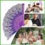 Quạt cầm tay Trung Quốc có thể gập lại Quạt cổ điển Trung Quốc có thể gập lại Quạt cầm tay cổ điển có tua rua cầm tay cho nhà thờ saixit2vn