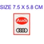 Đua Xe Logo Vải Miếng Dán DIY Velcro Lưng Keo Dính Thêu Băng Tay BMW Volvo Audi Cho Người Phụ Nữ